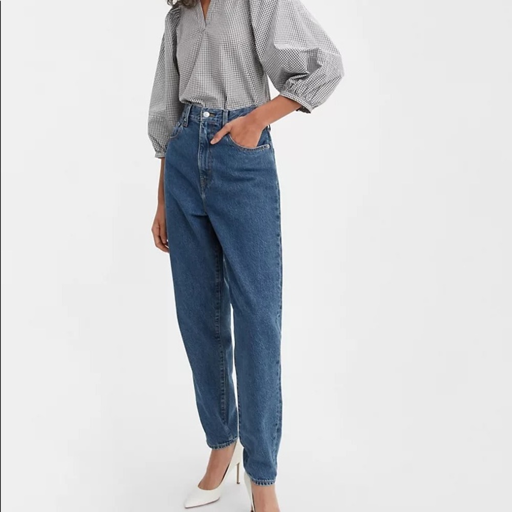 Levi’s high loose taper jeans